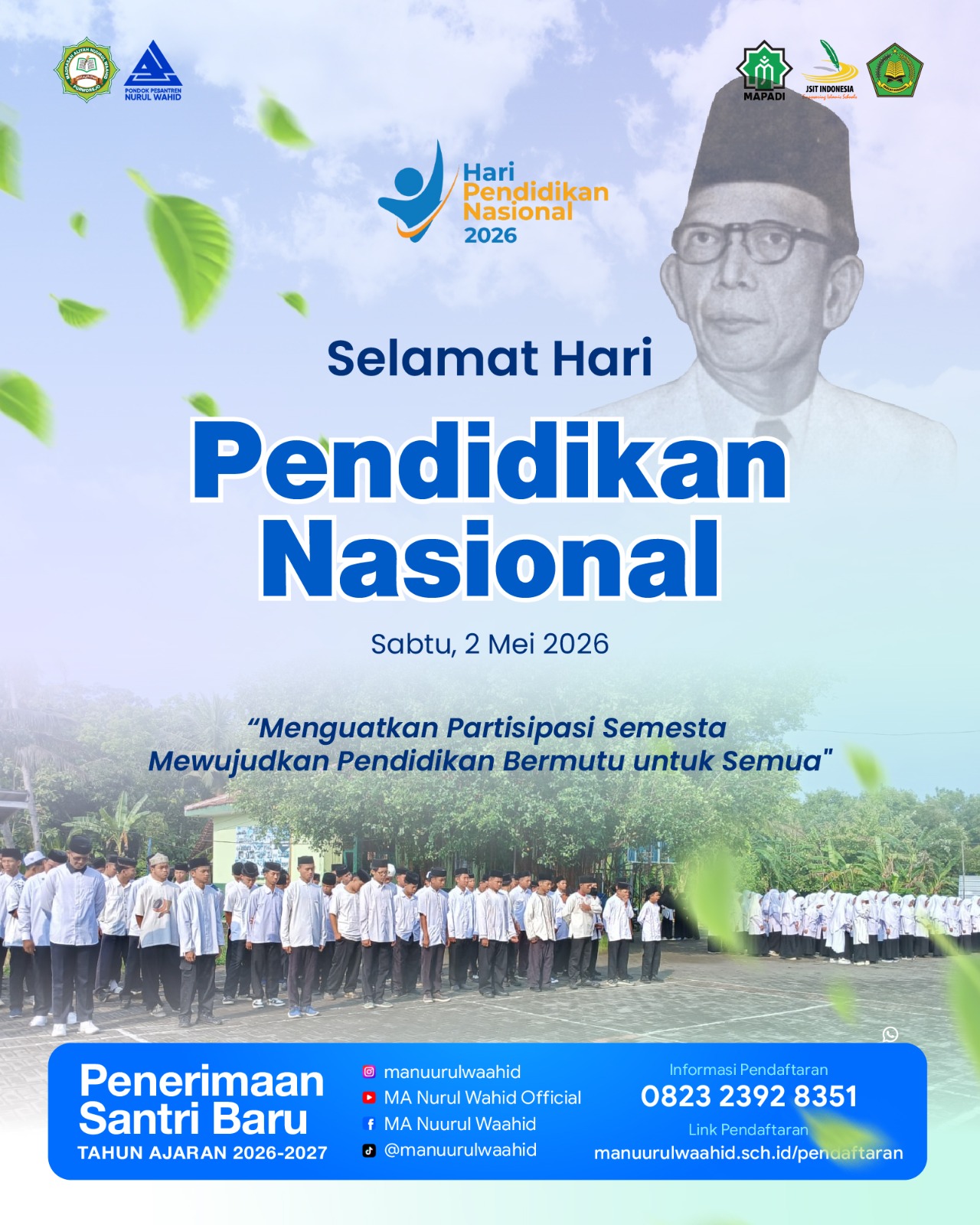 🌿 Selamat Hari Pendidikan Nasional 2026 🌿