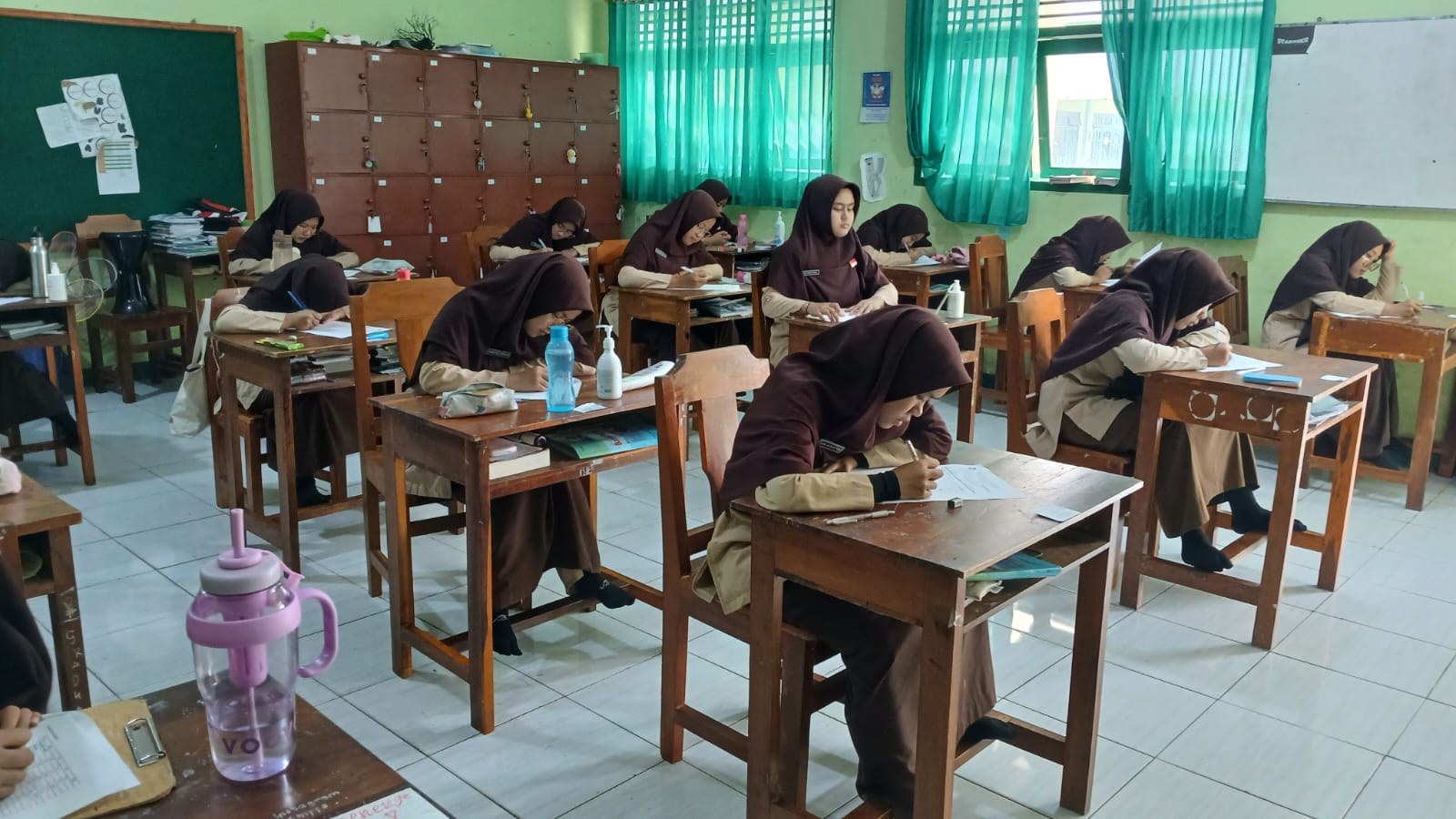 ASTS Hari Keenam MTs dan MA Nurul Wahid Krandegan Berjalan Tertib dan Kondusif