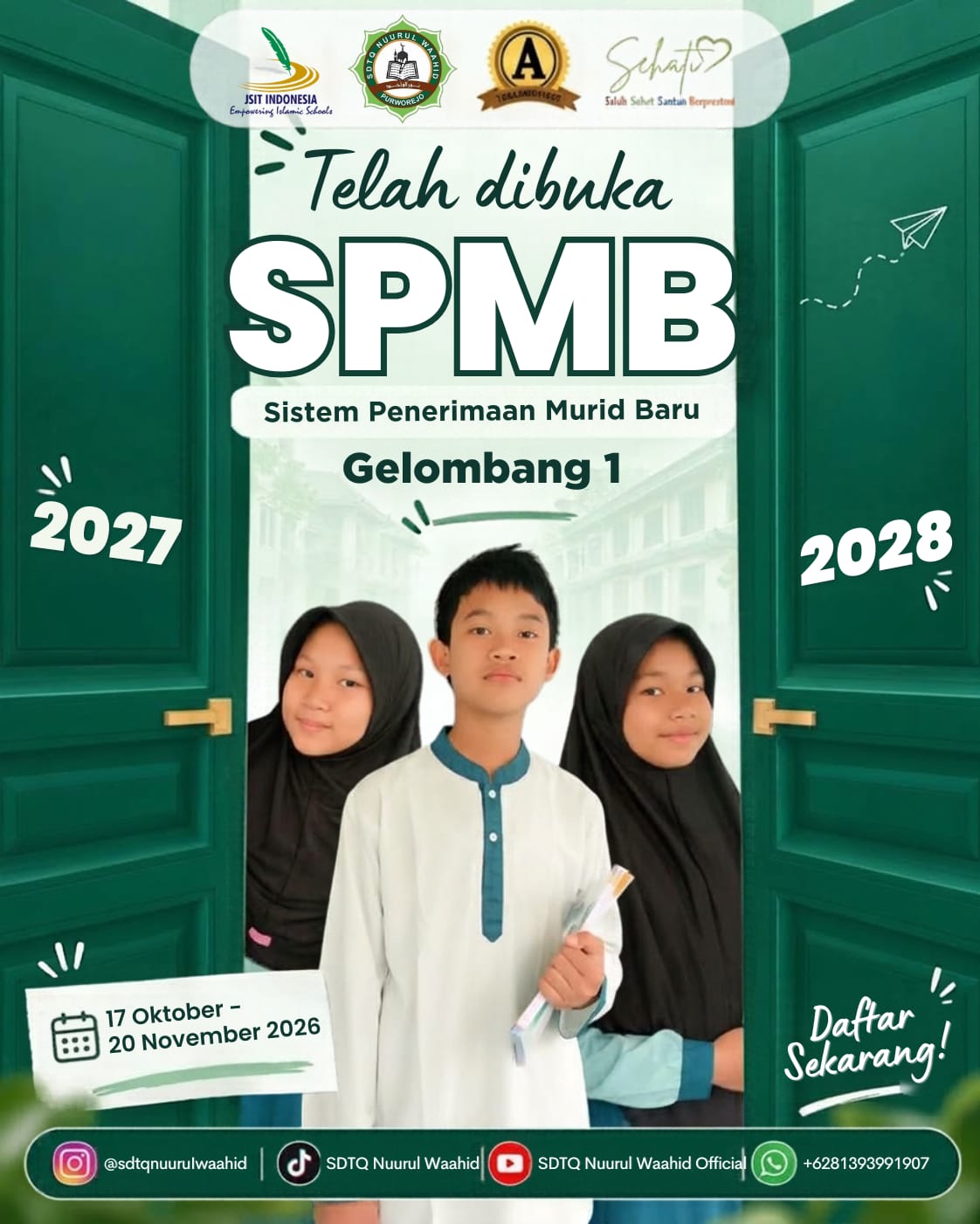 📣 SPMB 2027/2028 TELAH DIBUKA!