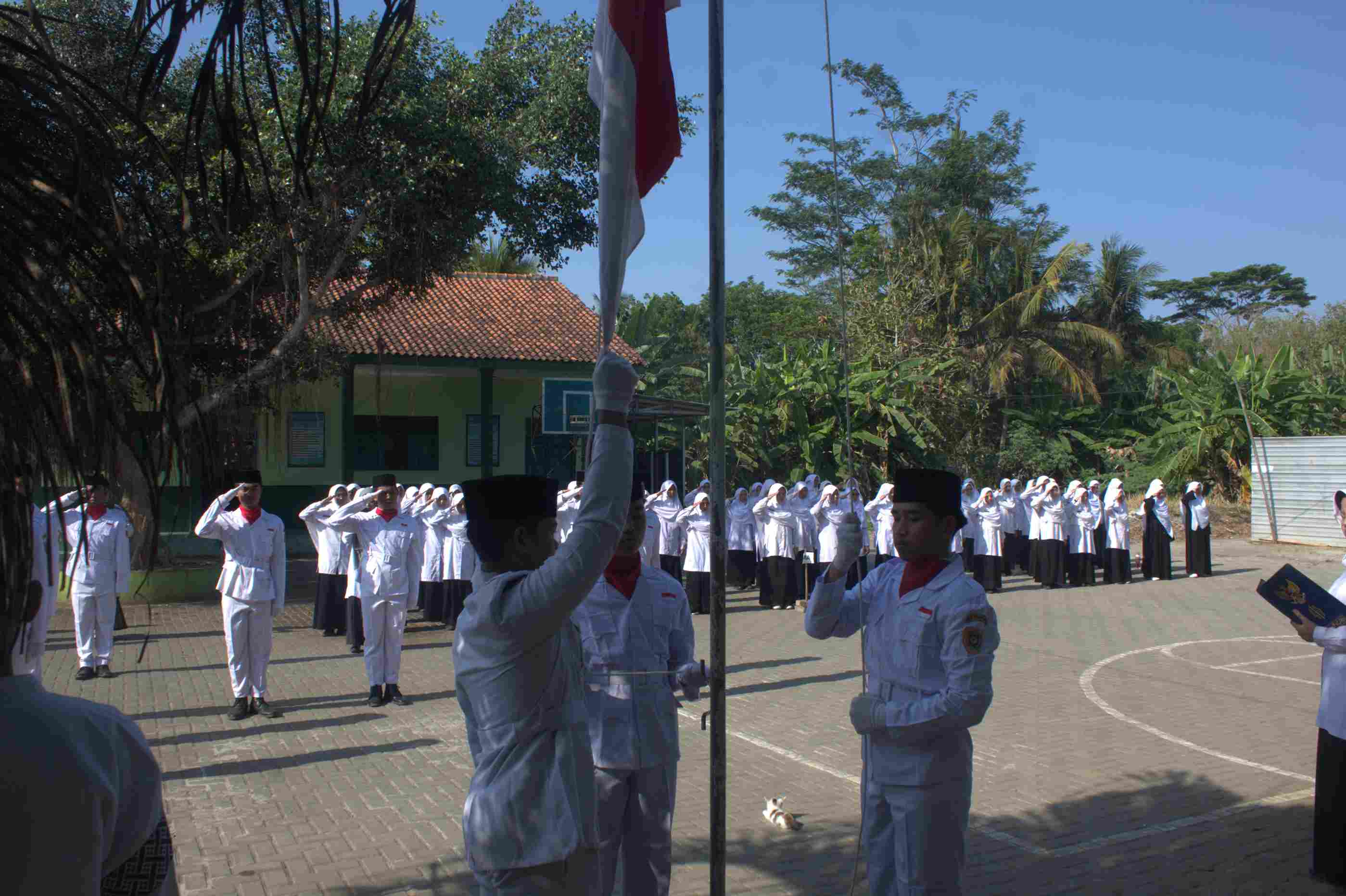 Ponpes Nurul Wahid Krandegan Gelar Upacara Hari Santri 2026, Serahkan Penghargaan kepada Santri Berprestasi